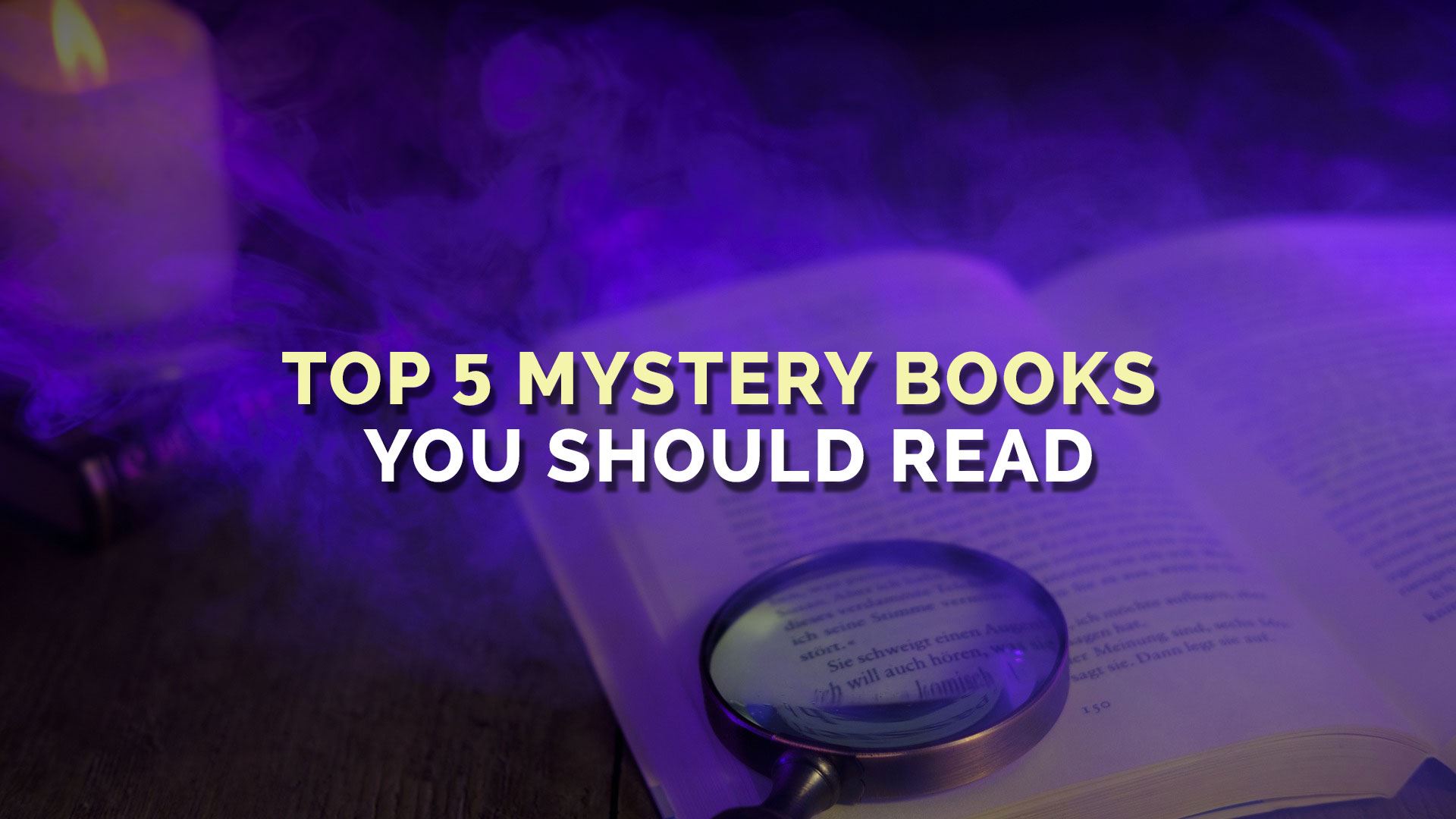 Top 5 Mystery Books You Should Read Patricia Sims